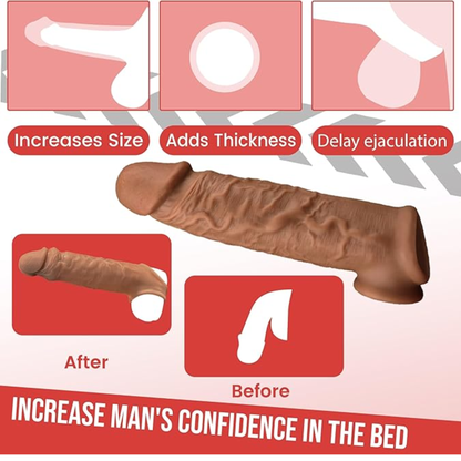 RealTouch Silicone Extension Sleeve(For Men)