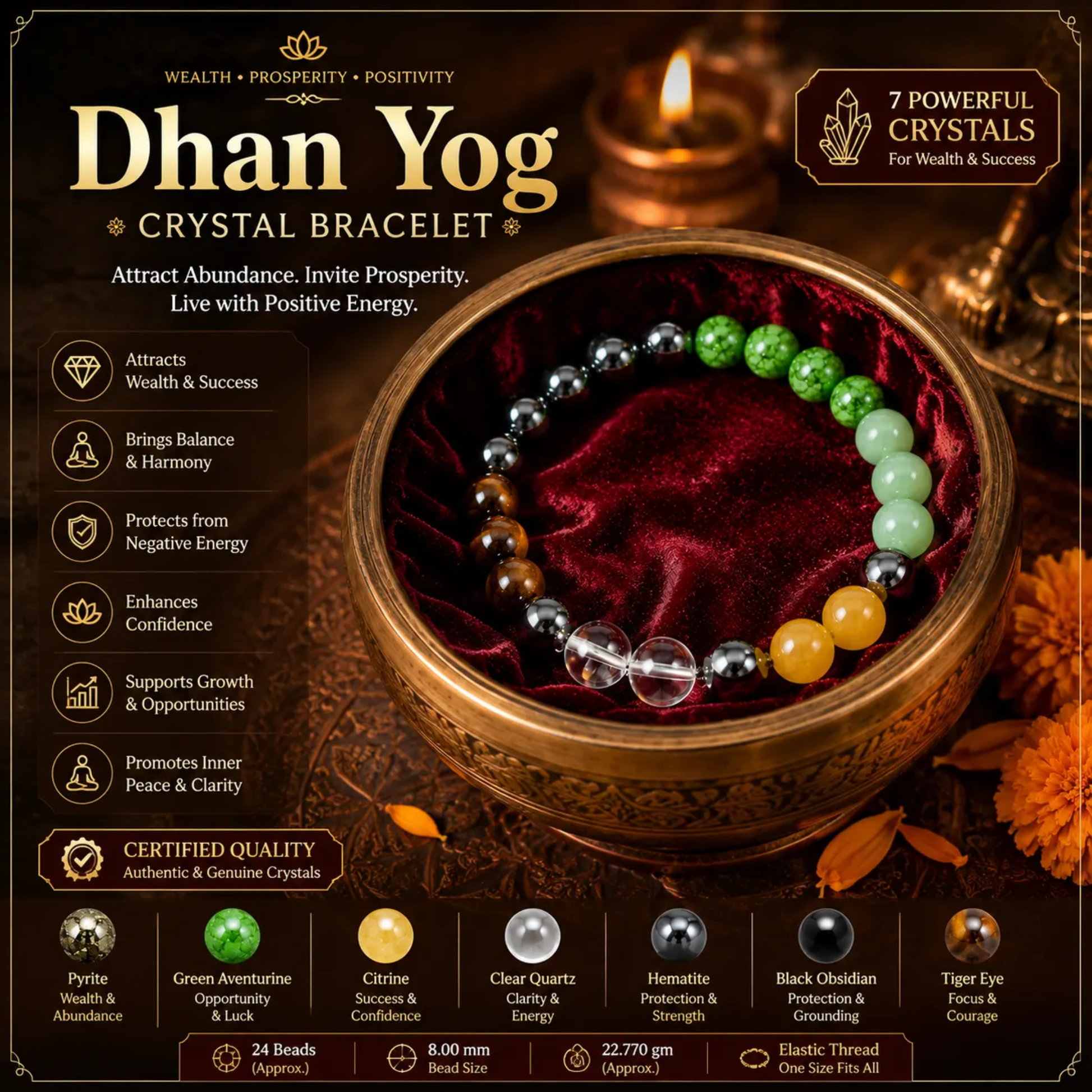Dhan yog Bracelet | Manifest Wealth, Style & Success in Every Step 💰✨ Mero Deal