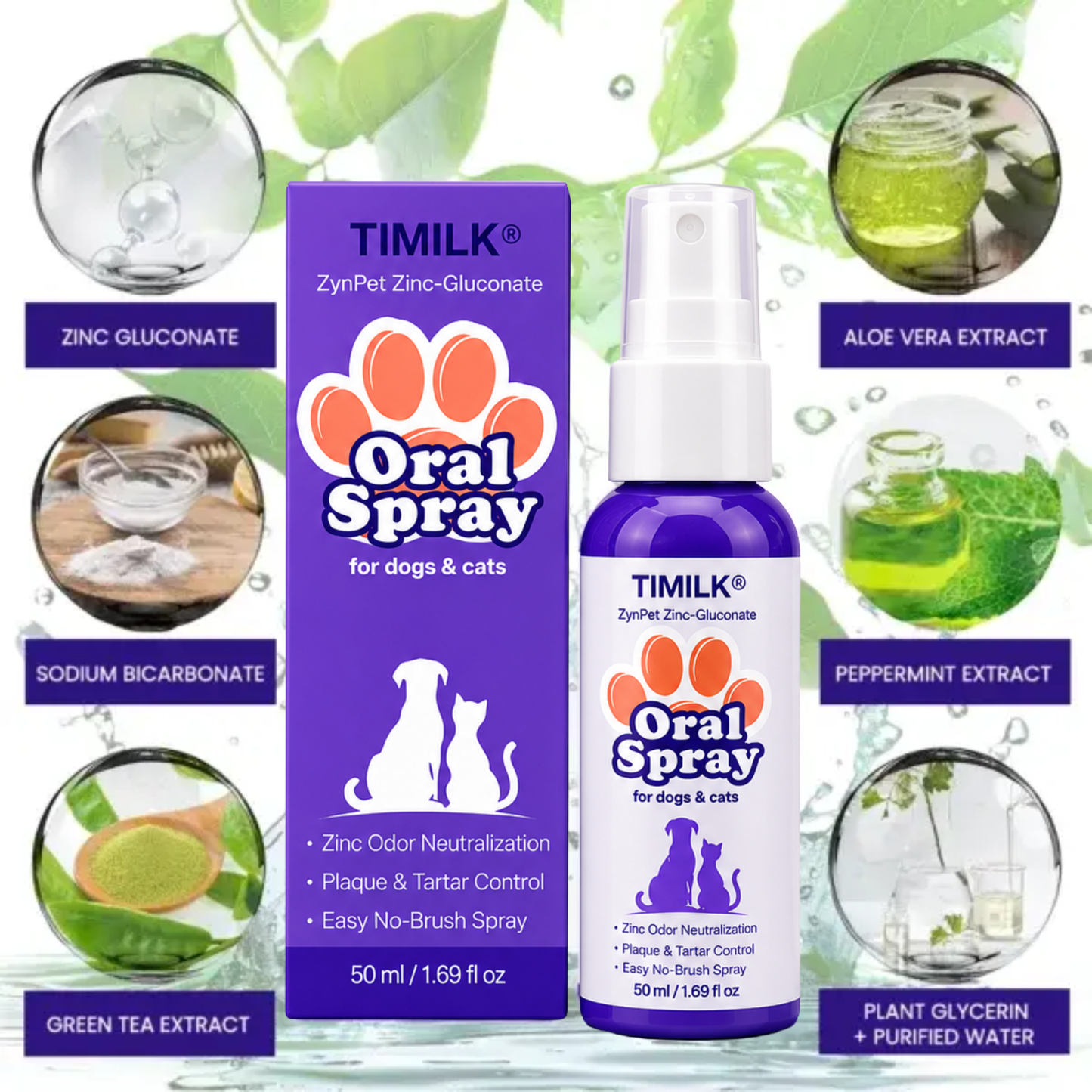Oral Spray for dogs & cats