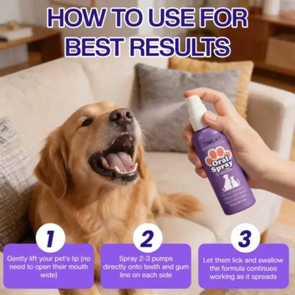 Oral Spray for dogs & cats